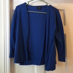 Cobalt blue cardigan